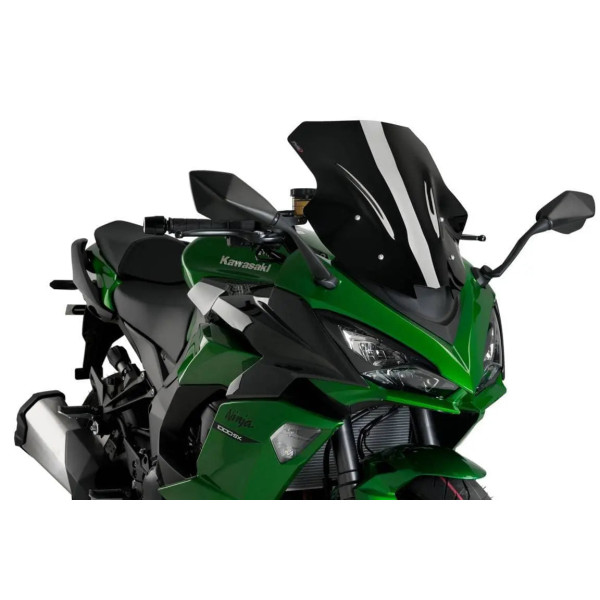 Puig Puig racing screen | black (opaque) | kawasaki z 1000 sx / ninja 1000 sx